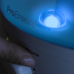 1 Gallon Ultrasonic Cool Mist Humidifier with Aroma Diffuser Tray, Night Light & Auto Shut-Off