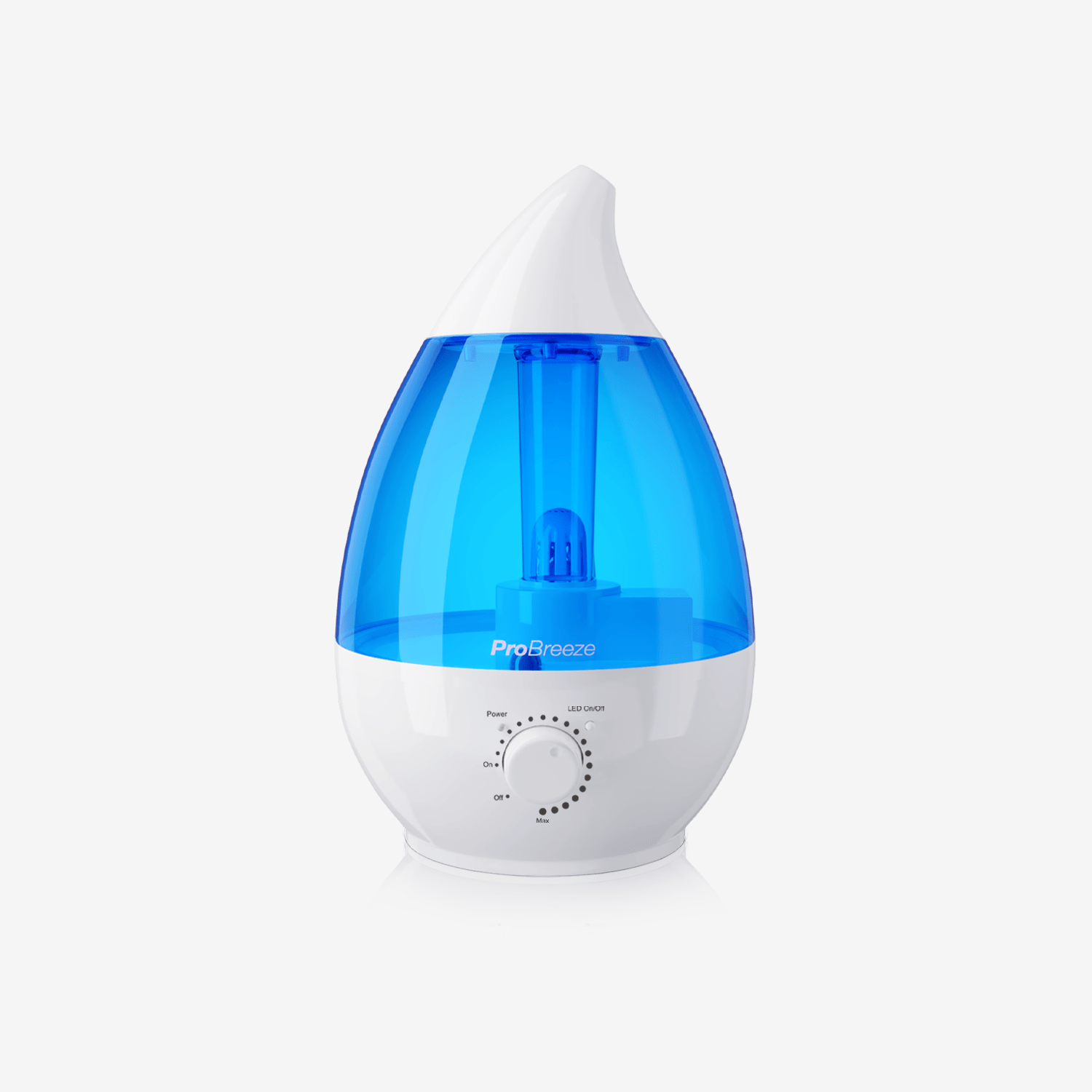 1 Gallon Ultrasonic Cool Mist Humidifier with Aroma Diffuser Tray, Night Light & Auto Shut-Off