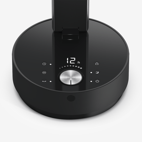 8” Turbo Desk Fan with 4 Operating Modes & 12 Hour Timer - Black