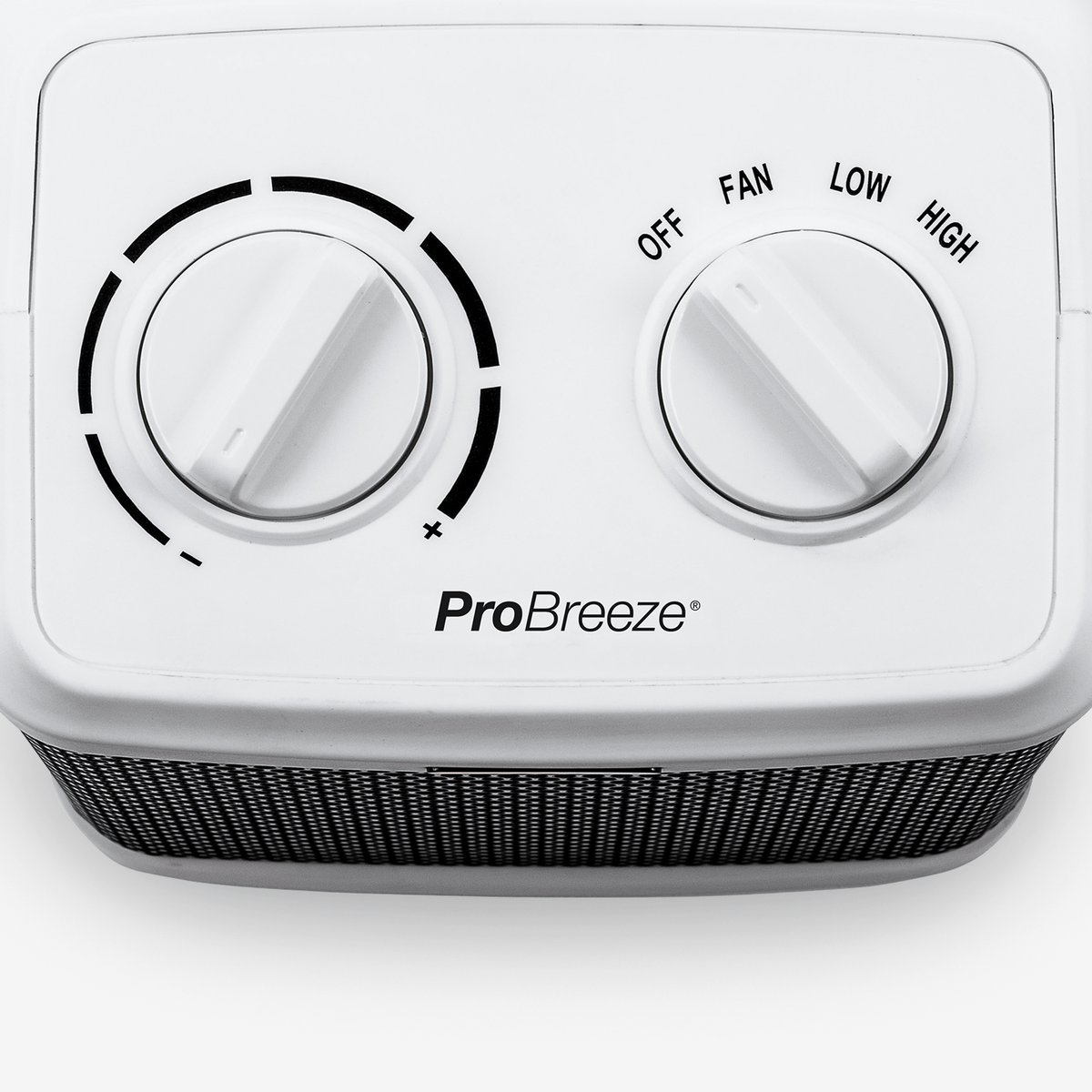 1500W Mini Ceramic Space Heater - White