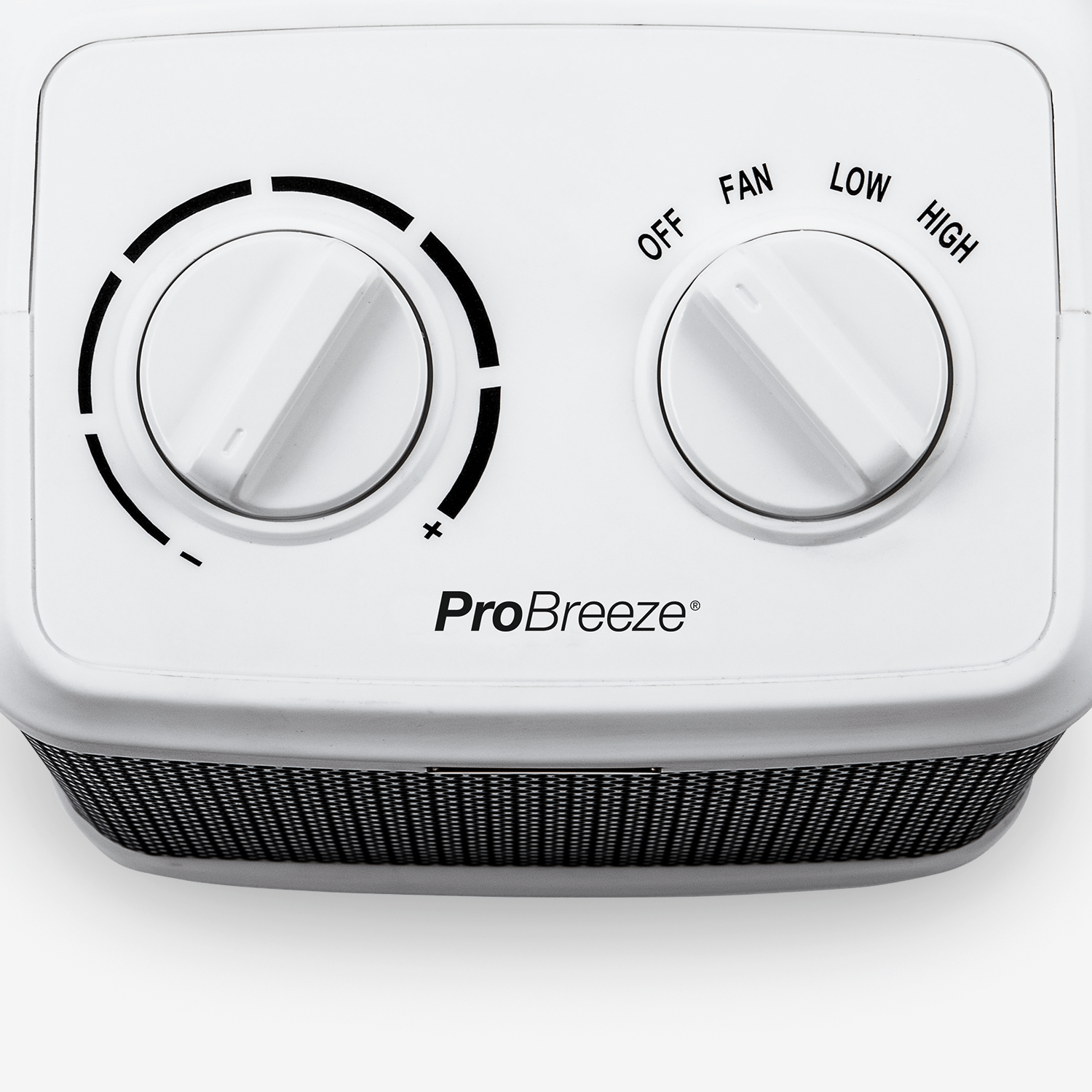 1500W Mini Ceramic Space Heater - White