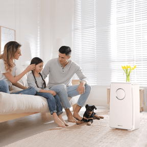 5-in-1 Air Purifier for Home with True HEPA Filter & Active Carbon Filter
